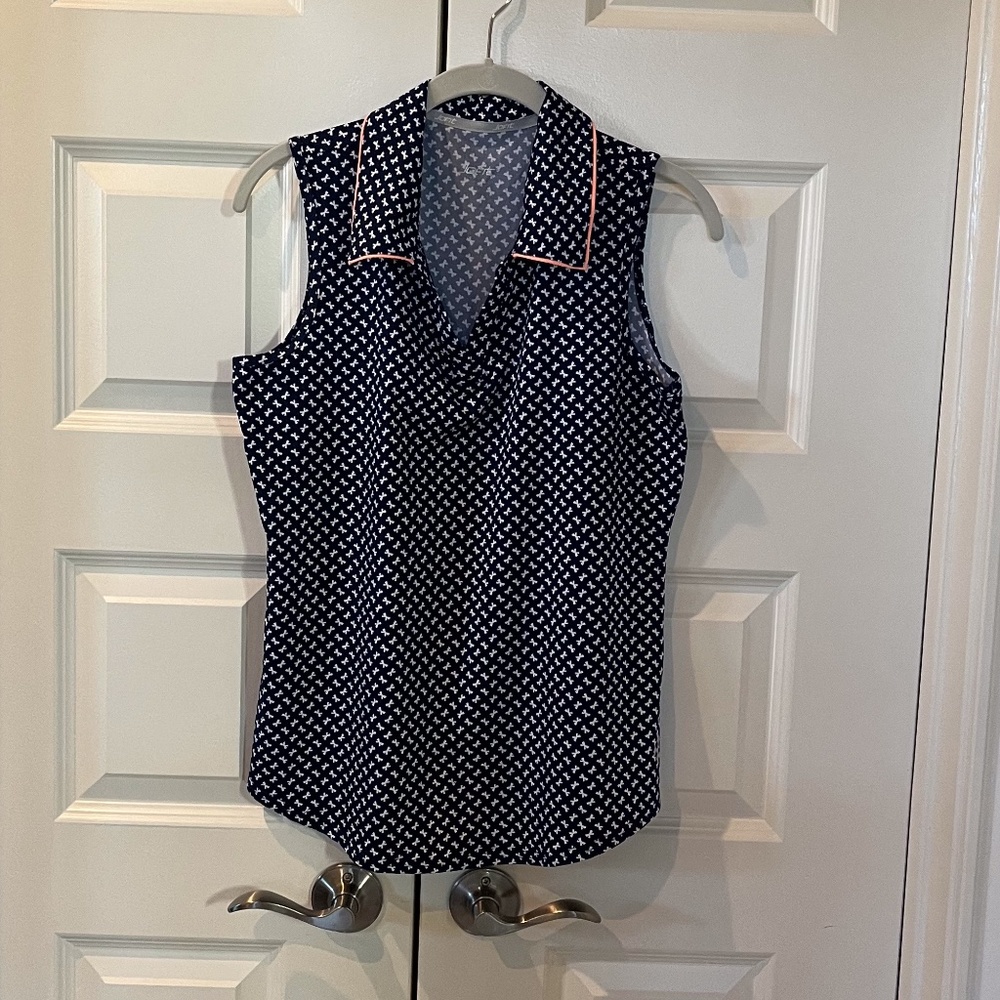 JOFIT SLEEVELESS GOLF SHIRT   SIZE MED